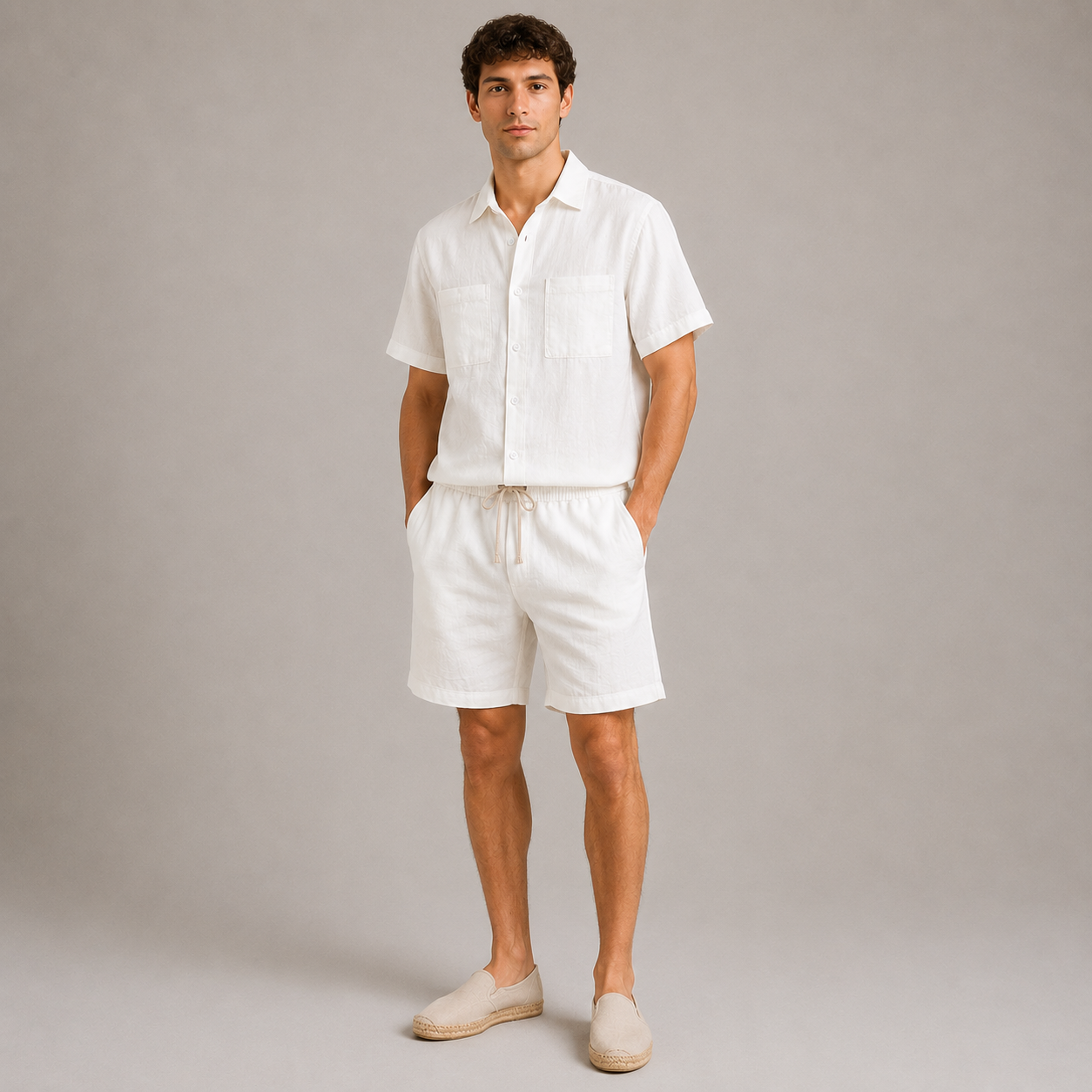 Men's Lyocell Linen Summer Set Sovereign Reverie