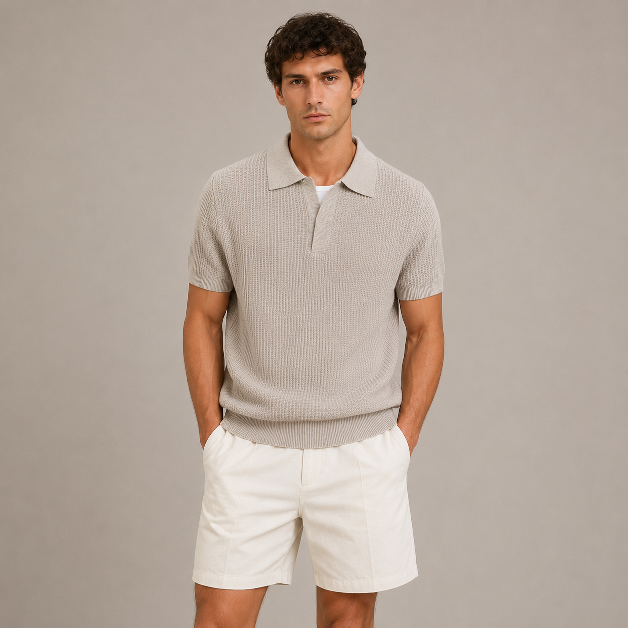 Men's Summer Old Money Polo Shirt Eternal Allure