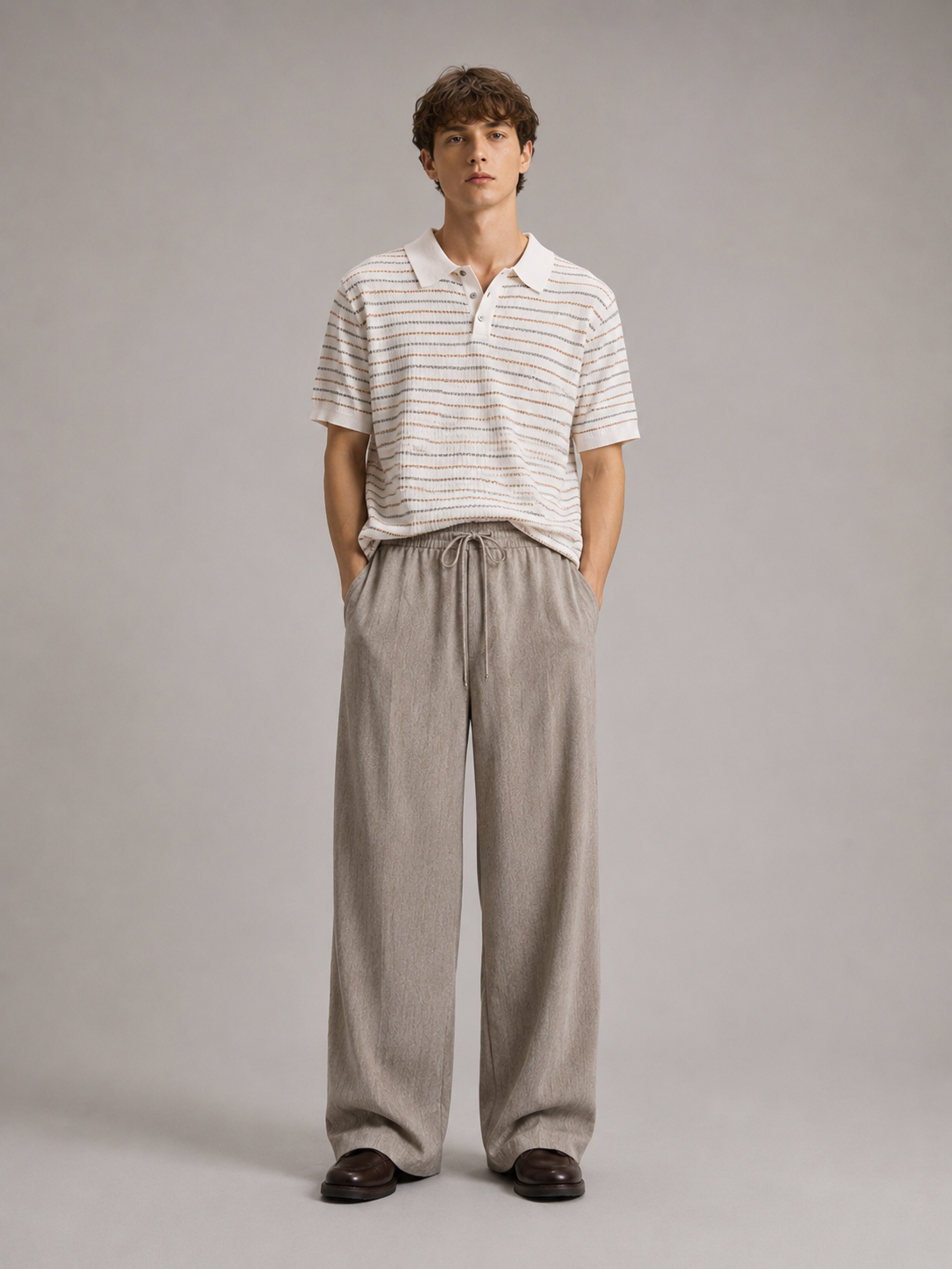 Men’s Wide-Leg Trousers