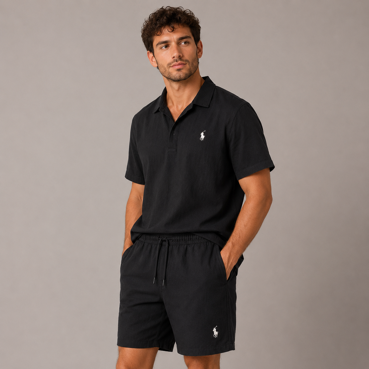 Men’s Linen Summer Set
