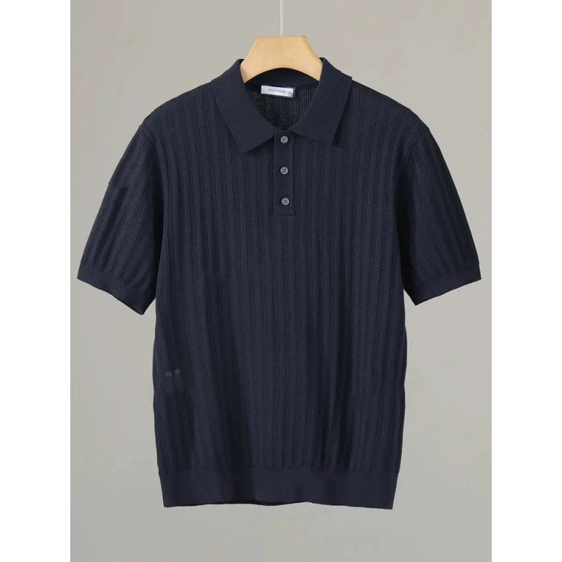 Men’s Short-Sleeve Knit Polo
