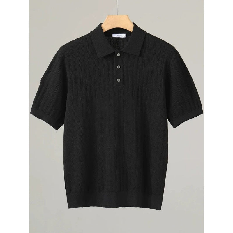 Men’s Short-Sleeve Knit Polo