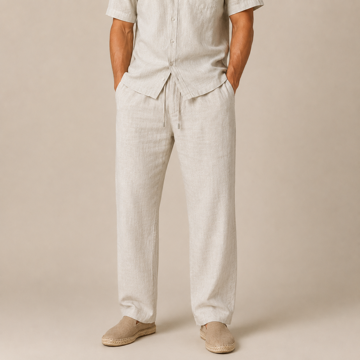 Men’s Tencel Casual Trousers