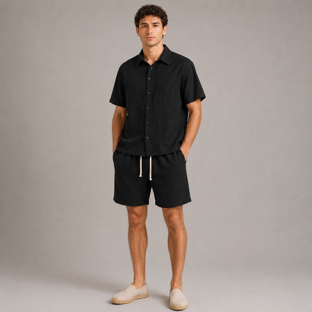 Men's Lyocell Linen Summer Set Sovereign Reverie