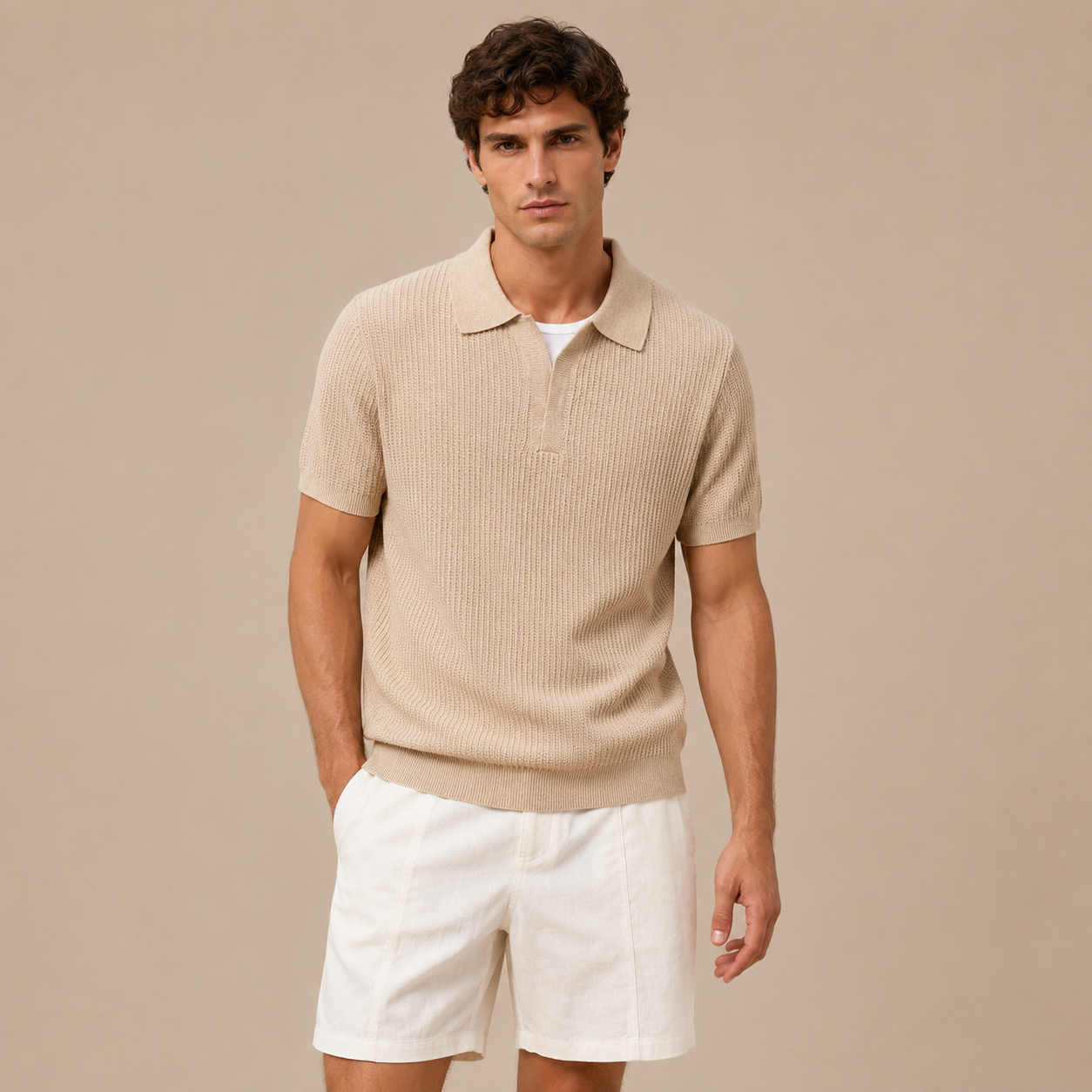 Men's Summer Old Money Polo Shirt Eternal Allure