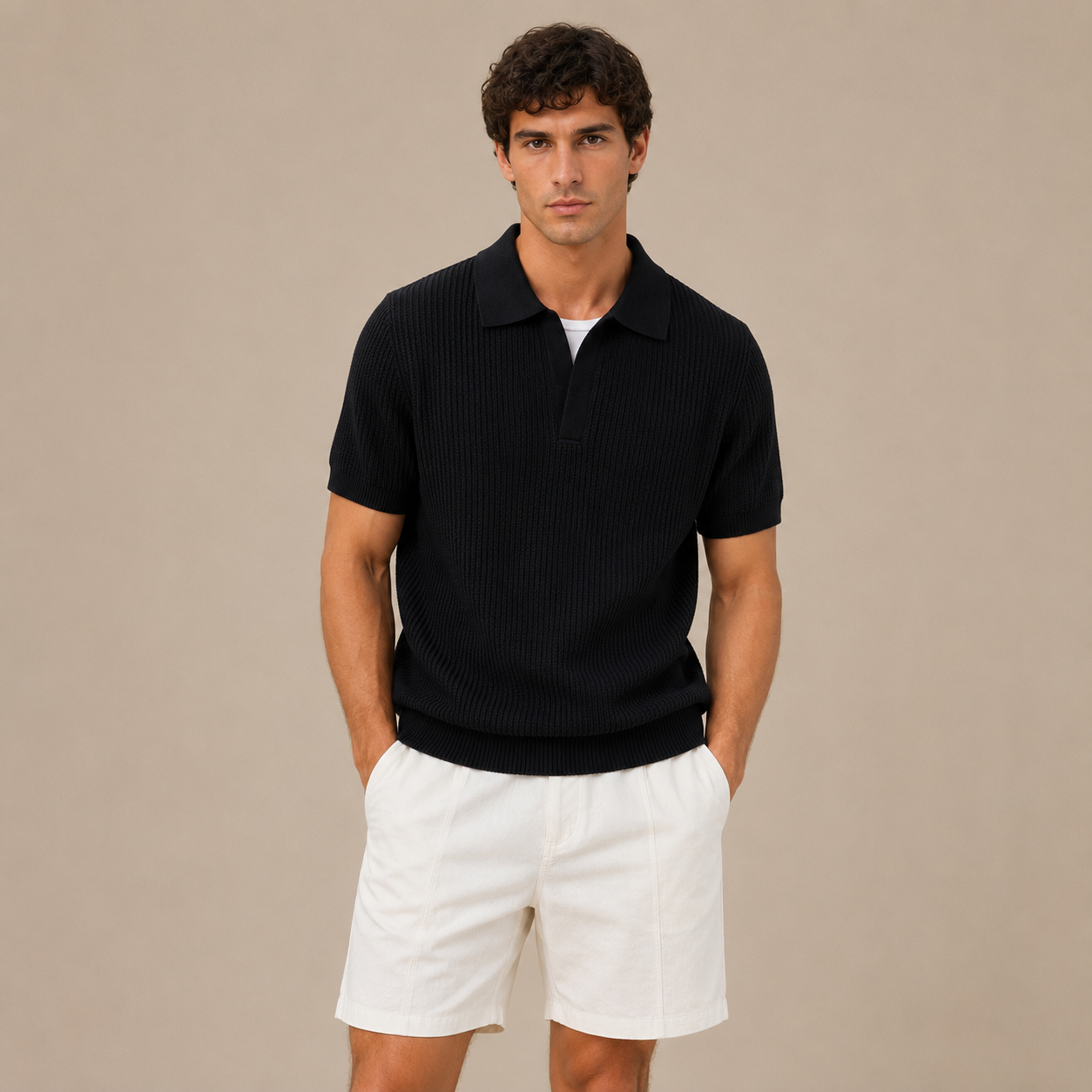 Men's Summer Old Money Polo Shirt Eternal Allure