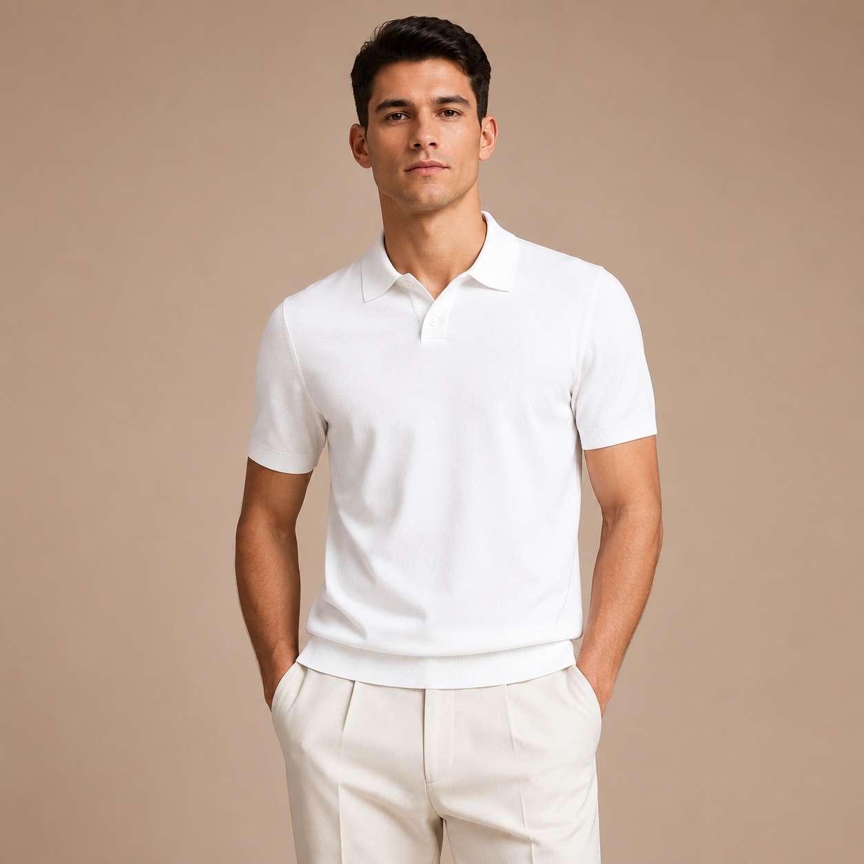 Men's Navy Polo Shirt Azure Legacy