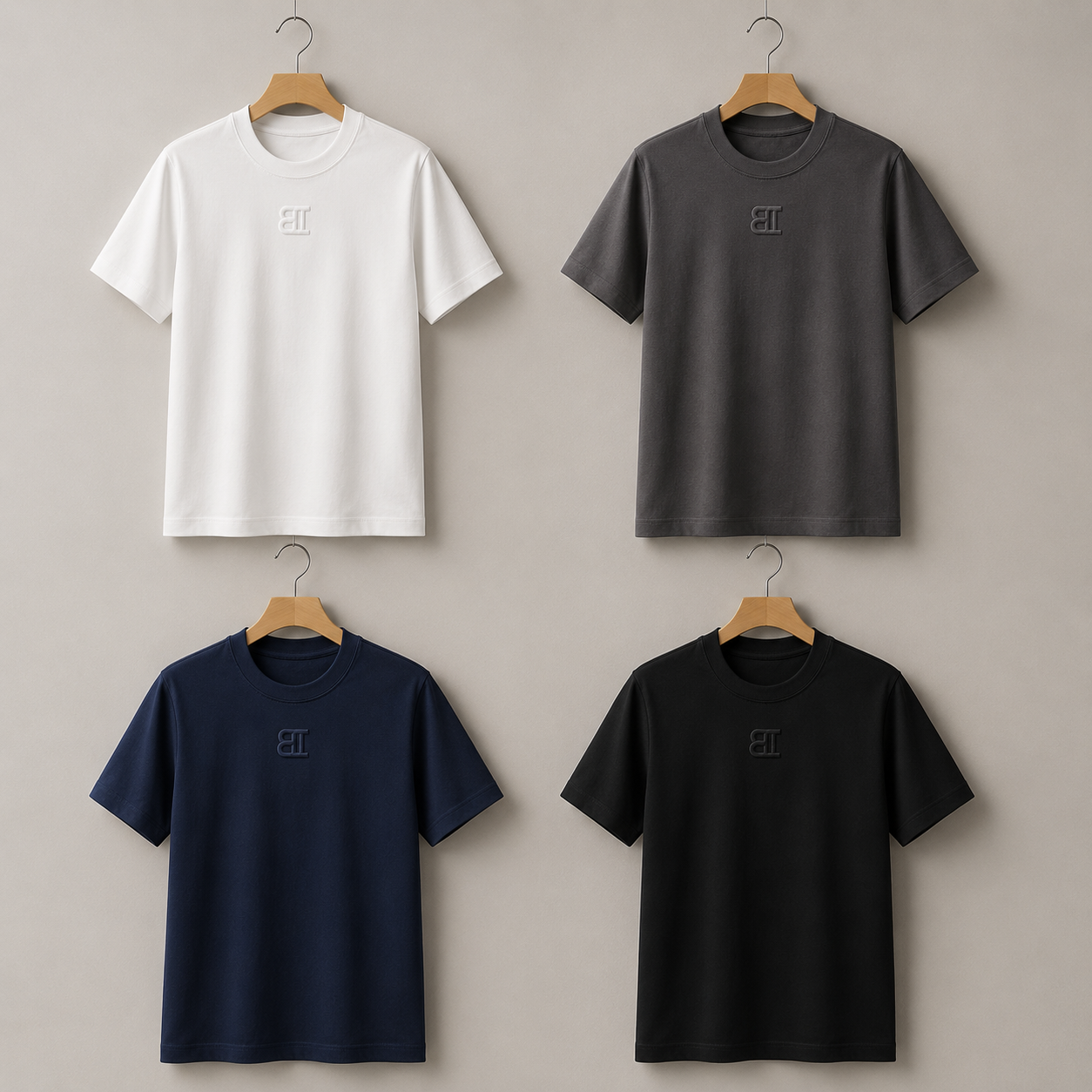 Men’s Embroidered Slim-Fit T-Shirt
