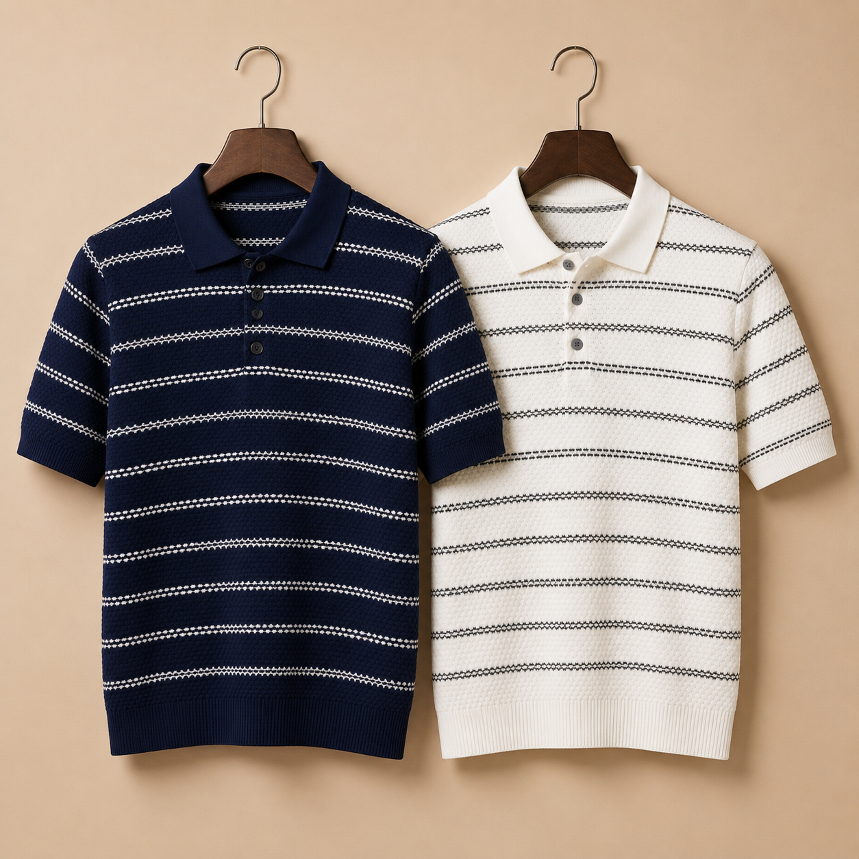 Men’s Short-Sleeve Knit Polo