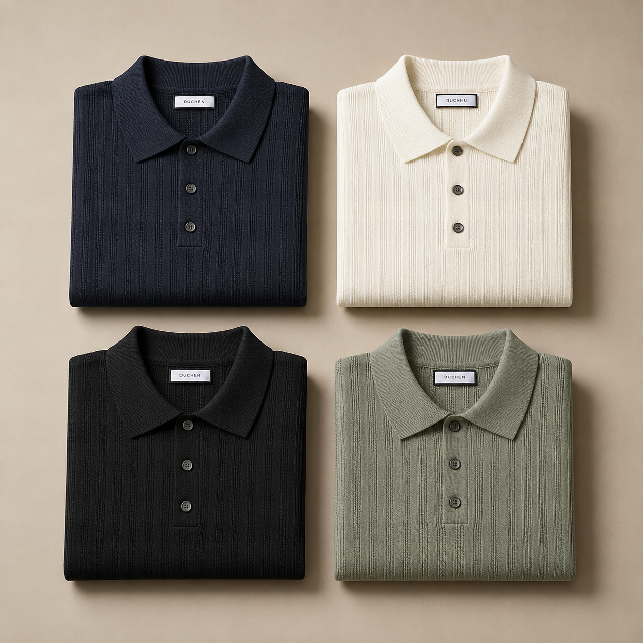 Men’s Short-Sleeve Knit Polo