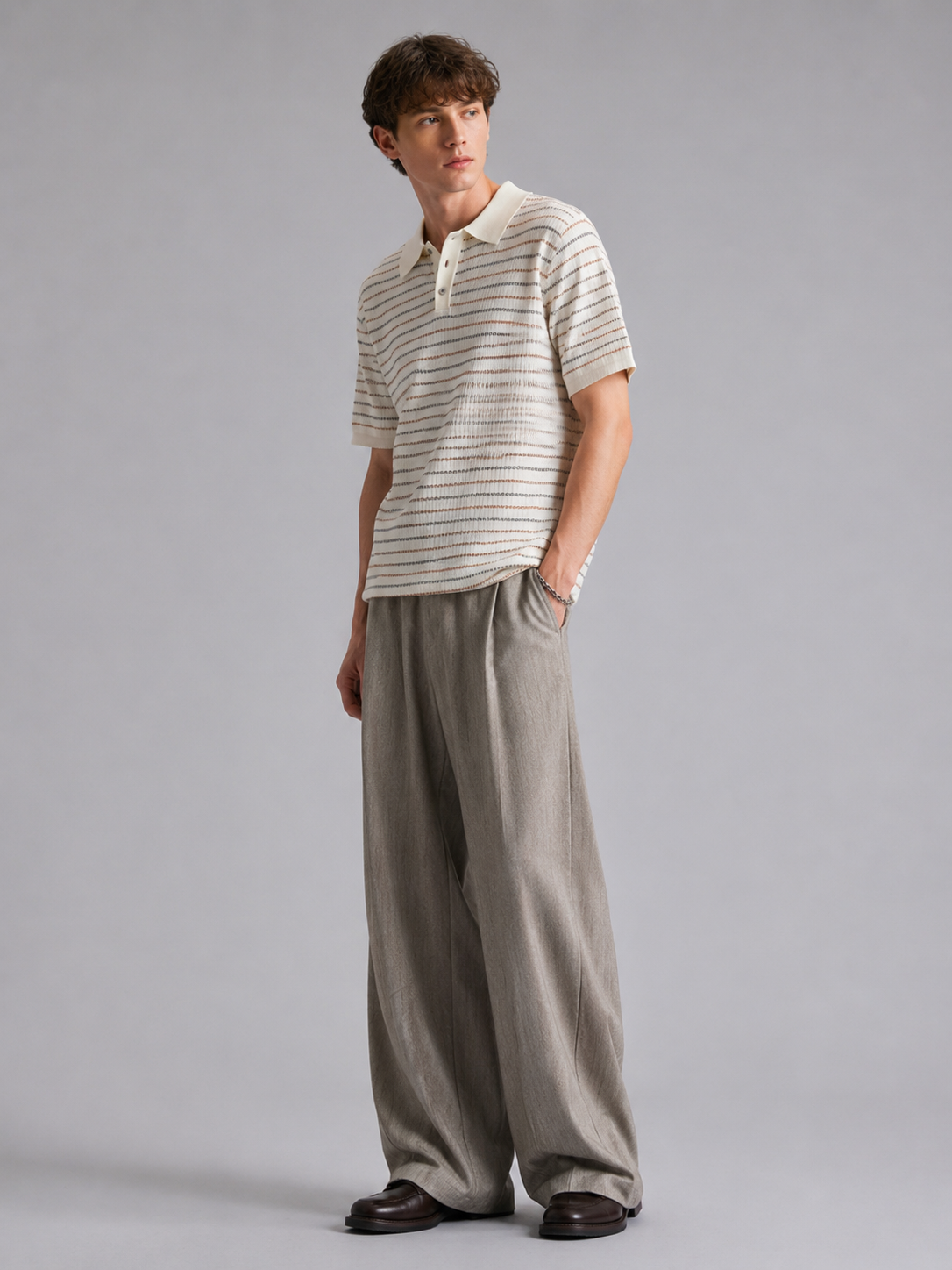 Men’s Wide-Leg Trousers
