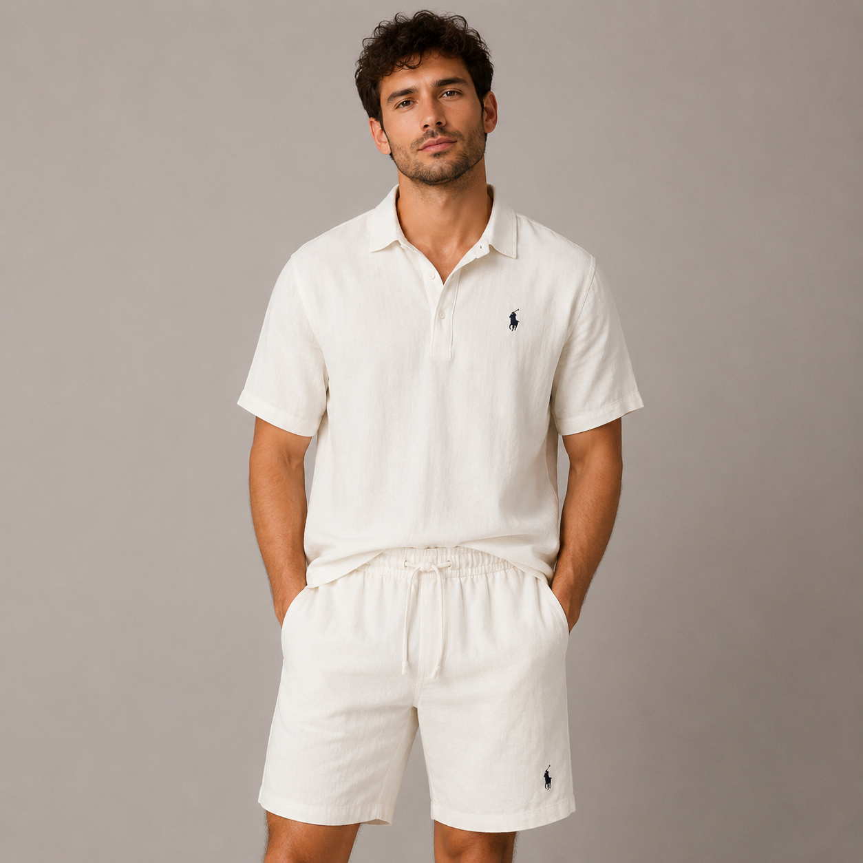 Men’s Linen Summer Set