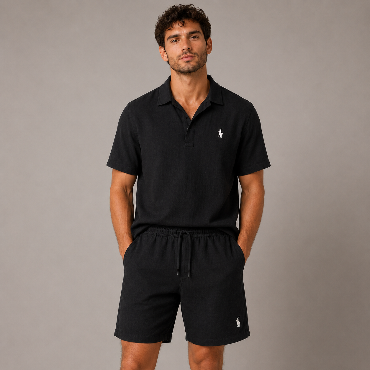 Men’s Linen Summer Set