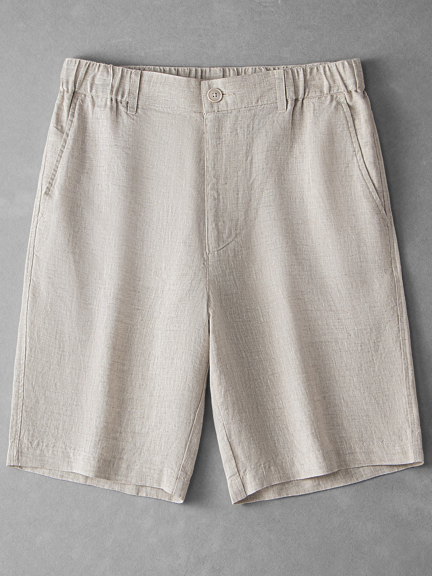 Men's Summer Linen Casual Shorts Riviera Ease